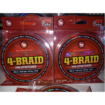 Effzett 4-Braid 0.10/4.5kilo Effzett 4-Braid 0.10/4.5kilo